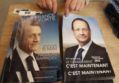 Francia, il duello finale tra Sarkozy e Hollande stasera in diretta tv