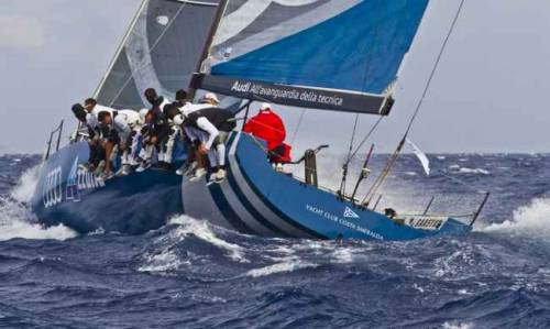 Il team "Audi Azzurra" torna sui campi di regata