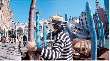 Carissima gondola,  400 euro per mezz’ora
