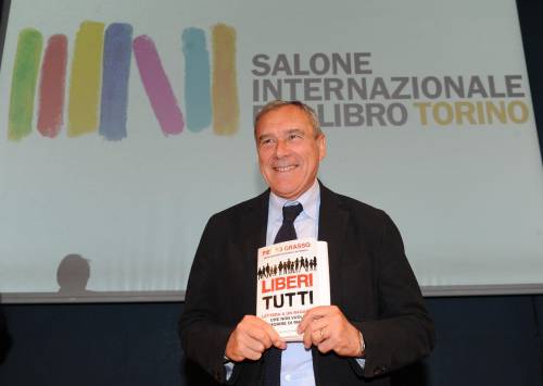 Grasso elogia Berlusconi  per la lotta alla mafia E poi bacchetta Ingroia
