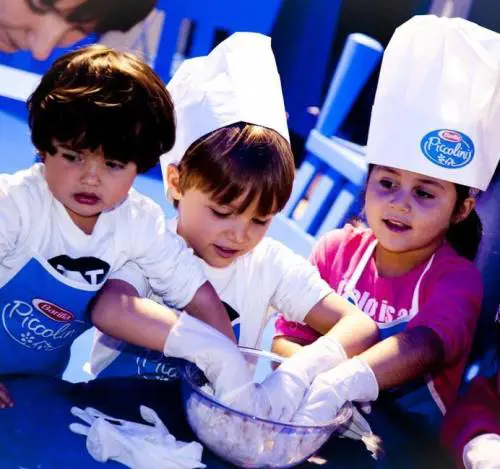 I bambini a lezione di buona cucina