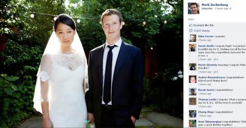 Si sposa mister Facebook Il genio alternativo aveva un sogno borghese