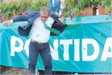 La Lega ora ha paura Congelata Pontida