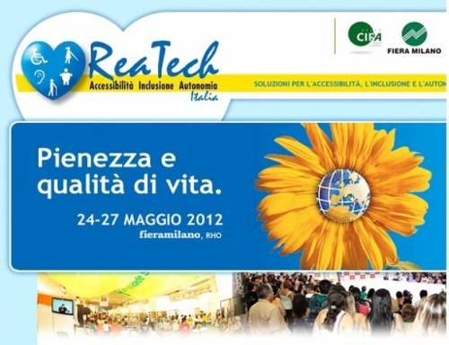 Reatech Italia, la fiera per un mondo senza barriere