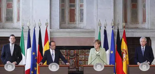 Lintesa dei quattro leader: «Leuro è irreversibile» Per la crescita 130 miliardi