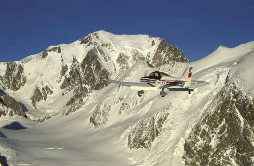 Da Megève in volo sul Monte Bianco