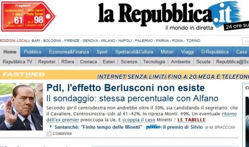 Sinistra e Repubblica in campo contro Berlusconi