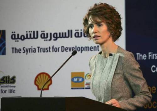 Siria, lady Assad fa shopping online per 300mila euro