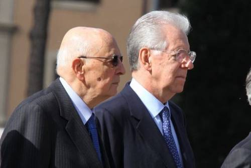 Monti da Napolitano: incontro imprevisto