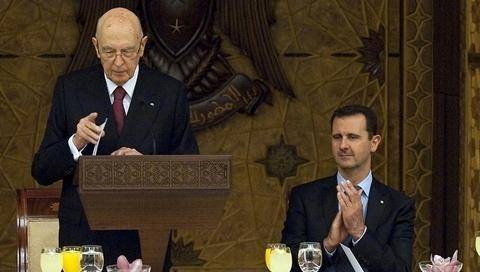 Il Parlamento con il Giornale: "Via il cavalierato ad Assad"