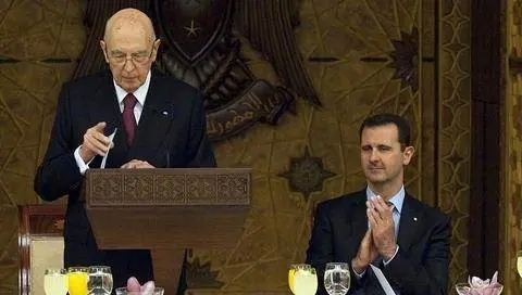 Il Parlamento con il Giornale: "Via il cavalierato ad Assad"