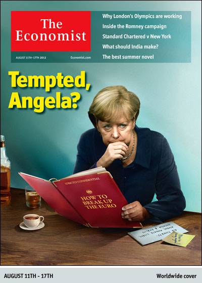 La cancelliera Merkel e l'Economist