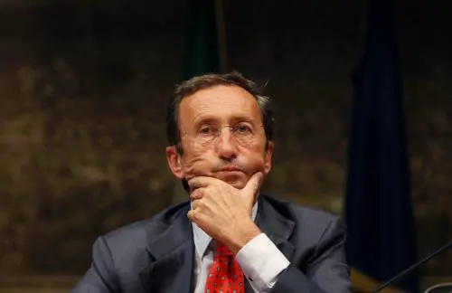 Il presidente della Camera, Gianfranco Fini