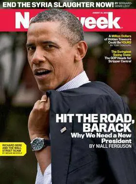 "Hit the road, Barack". La polemica copertina di Newsweek