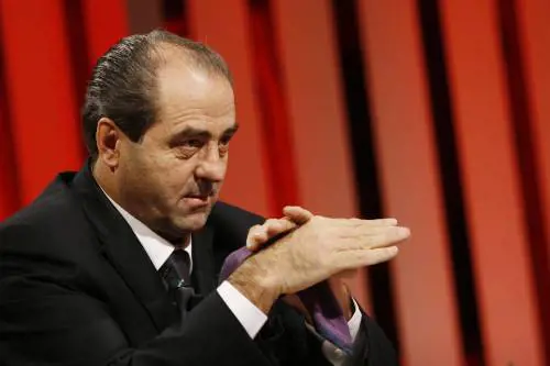 Il leader dell'Idv Antonio Di Pietro