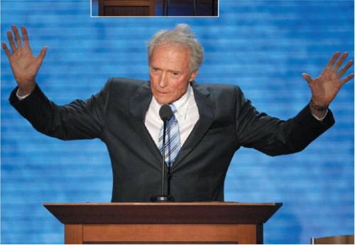 Se il mito Clint va contro Obama diventa subito un rimbambito