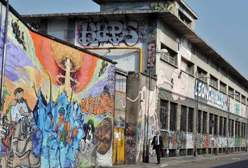 Graffiti intoccabili al Leonka: "Questa è proprietà privata"