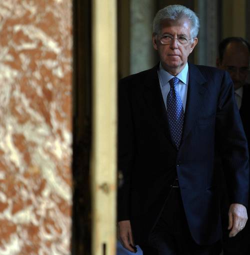 Il premier Mario Monti