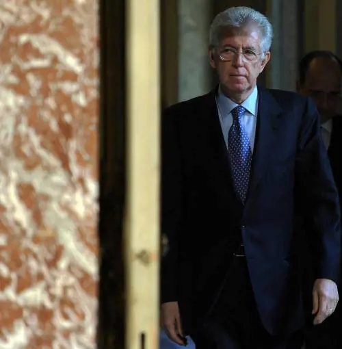 Il premier Mario Monti