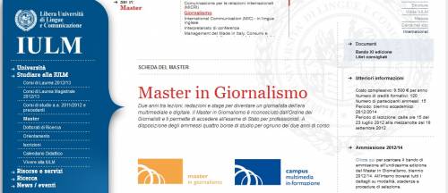 Il Master Mediaset-Iulm per diventare giornalisti multimediali