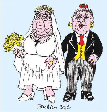 Vignetta di Forattini