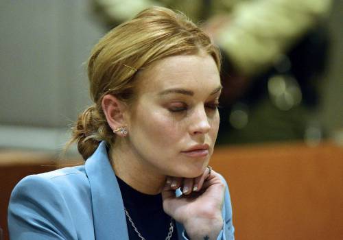 Lindsay Lohan investe un pedone e scappa