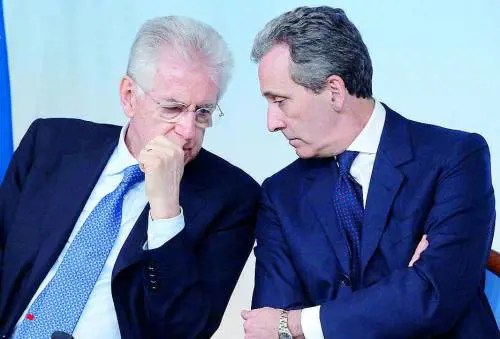 Monti si arrende: Pil in picchiata a -2,4%