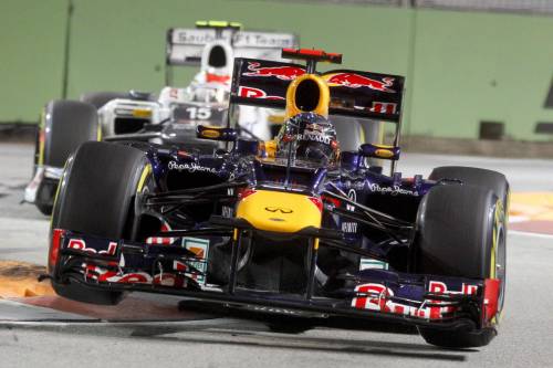 F1, a Singapore vince Vettel davanti a Button e Alonso