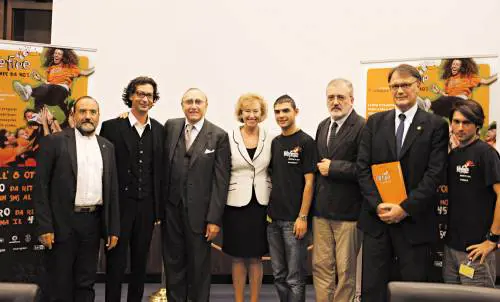 No alla droga, Baudo testimonial della campagna WeFree di San Patrignano