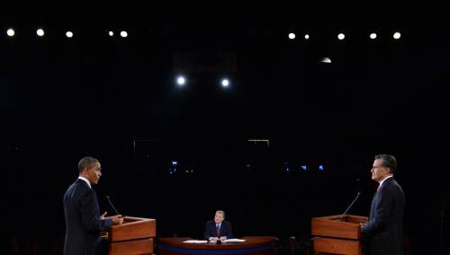 FOTO / Usa, a Romney il primo dibattito