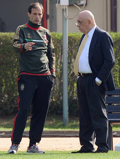 Massimiliano Allegri e Adriano Galliani