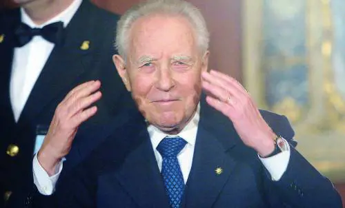 L'ex Presidente Carlo Azeglio Ciampi operato all'anca a Bolzano