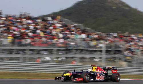 FOTO Gp di Corea, trionfo di Vettel
