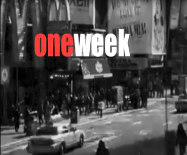 Nasce la nuova rubrica "One week one minute"