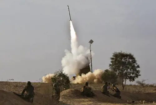 Un razzo Iron Dome