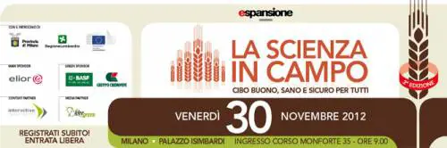 La scienza in campo. Cibo buono, sano e sicuro per tutti