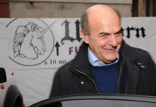 Il segretario del Partito democratico, Pierluigi Bersani