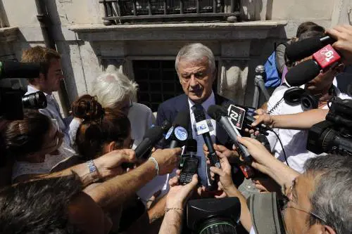 Il ministro dell'Ambiente Corrado Clini