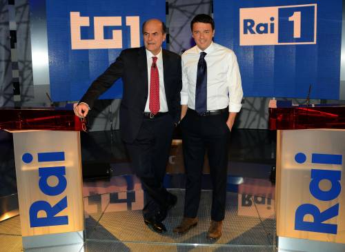 Primarie, duello tv Renzi-Bersani