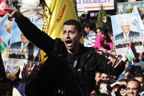 Manifestazioni nella West Bank