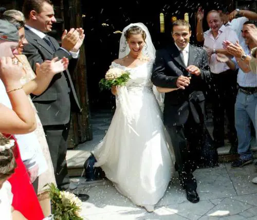 Il matrimonio di una giovane coppia