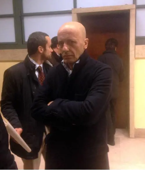 Il direttore Sallusti al Tribunale di Milano