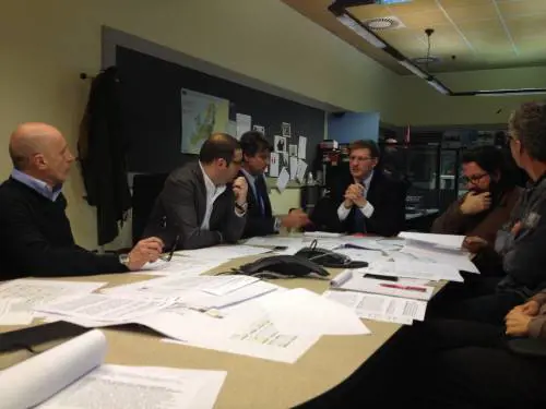 L'ultima riunione prima dell'arresto