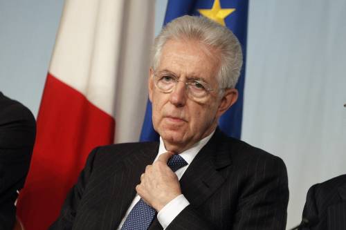 Il presidente del Consiglio Mario Monti