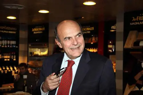 Il segretario del Partito Democratico, Pier Luigi Bersani
