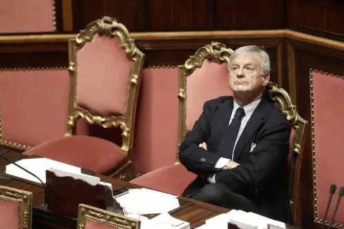 Il ministro dell'Ambiante Corrado Clini