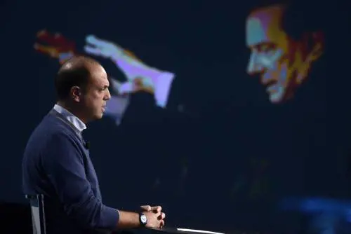 Angelino Alfano e Silvio Berlusconi 