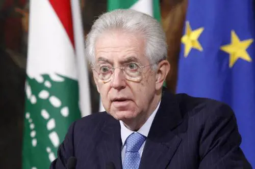 Il premier Mario Monti