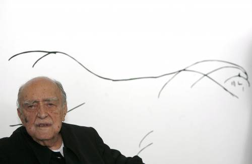 L'architetto brasiliano Oscar Niemeyer