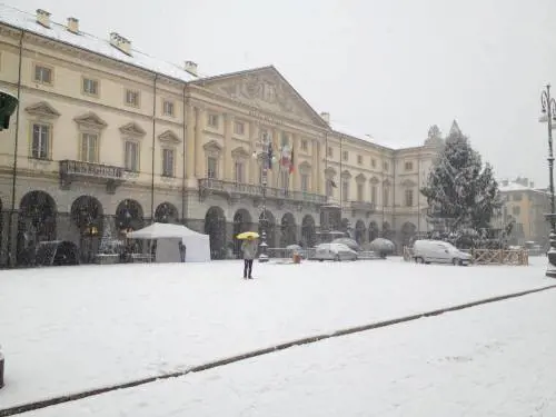 Maltempo, neve al centronord
